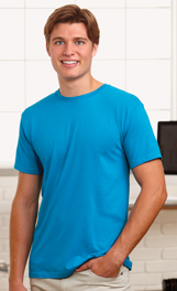 Men's Fine Jersey Fitted Tee